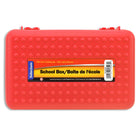 Selectum Plastic Pencil Case - 8"W x 2.5"H - Assorted Colours-6