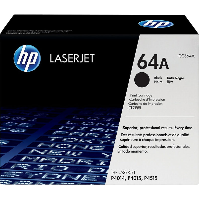 HP LaserJet 64A ブラックトナーカートリッジ HP 64A (CC364A) Black Original LaserJet Toner Cartridge | staples.ca
