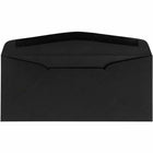 JAM Paper #10 Business Envelopes - 4.125" x 9.5" - Black Linen - 50 Pack-Size: #10 (4.13 x 9.5 inches)