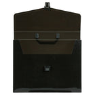 JAM Paper Briefcase, 12 x 9.5 x 1.5, Black, 2 Pack (334120746g)-Dimensions: 12" x 9-1/2" x 1-1/2"