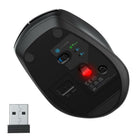JLab Audio Go Wireless Mouse - Black-Easy switch between three saved devices (laptop, phone, tablet and more)