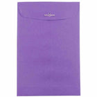 JAM Paper 6" x 9" Open End Catalog Coloured Envelopes with Clasp Closure - Violet Purple Recycled - 50 Pack-Size: 6 x 9 inches