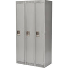 Kleton Ready to Assemble Steel Lockers, 1 Tiers, Bank of: 3 (FL364)-No. of Tiers: 1