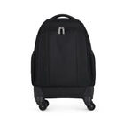 Bugatti Lucas Backpack on Wheels - Polyester-The expandable telescopic handle allows for effortless maneuverability, while the padded and adjustable shoulder straps provide comfort when you prefer to wear it as a backpack.