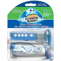 Scrubbing Bubbles Toilet Cleaning Gel, Rainshower, 6 Pack-Toilet cleaning gel, Rainshower scent