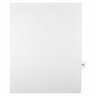 Mark Maker Legal Exhibit Index Tab White Single Tabs, 1/15th Cut, Letter Size, No Holes, Number 71, 25 Pack-White Single Tabs, 1/15th Cut