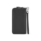 Bugatti Gift Giving Ladies Zip Around Wallet & Removable Wristlet - Black-Front slip pocket for an easy access to your favourite items 