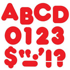 Trend Enterprises Casual Uppercase Ready Letter 4", Red, 426 Pack-Size: 4"(L)