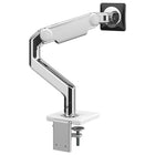 Humanscale M8.1 Monitor Arm-With innovative features like its Compensator Mechanism and Self-Lubricating Precision Bearings, M8.1 allows users to effortlessly adjust their monitor(s) to their optimal ergonomic position while also providing top-to-bottom cable management