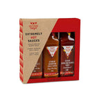 Cottage Delight Flamin' Hot Sauces Gift Set-Includes: Kickin' Carolina Reaper Sauce (100ml); Stingin' Scorpion Chilli Sauce (100 ml) and Flamin' Naga Chilli Sauce (100 ml)