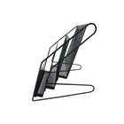 Futech Countertop Brochure Holder - Black-Holder size: 9”W x 9.5”H x 9”D
