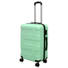 Nicci Deco 28" Hardside Check-in Luggage - Mint Green-100% polyester lining