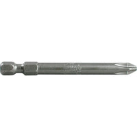 Apex 1/4" Phillips Power Drives, Phillips, #3 Tip, 1/4" Drive Size, 6" Length - 12 Pack-Drive Size 1/4"
