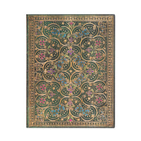 Paperblanks Flexi Pinnacle Softcover Lined Journal - Ultra Size - 9" x 7"-Green