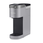Keurig K-Suite Coffee Maker - Black Silver-Cord storage eliminates clutter on counter