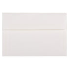 JAM Paper A8 Invitation Envelopes, 5.5 x 8.125, Strathmore Bright White Laid, 1000 Pack (33028B)-Bright white