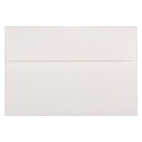 JAM Paper A8 Invitation Envelopes, 5.5 x 8.125, Strathmore Bright White Laid, 1000 Pack (33028B)-Bright white
