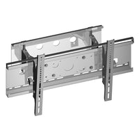 TygerClaw Tilt&Swivel Wall Mount for 36" - 55" TV, 20" x 30.4" x 5.2", Silver-Large size Tilt & Swivel wall mount