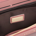Champs RFID Zip-Around Wallet -  Pink-3 gusset pockets