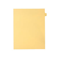 Mark Maker Legal Exhibit Index Tab Buff Single Tabs, 1/26h Cut, Letter Size, No Holes, Letter C, 25 Pack-Buff Single Tabs, 1/26th Cut