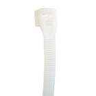 CTG Brands Cable Ties, 4.8mm" x 47", White, 60 Pack-Tensile strength: 174lbs (79Kg)