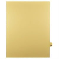 Mark Maker Legal Tabs - Letter Size - Buff - 1/25th cut - 25 tabs per package - 5 packages Pack - Number 170-Buff Single Tabs