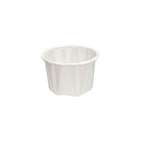 Genpak Regular Paper Portion Cup, 1.25 oz., 5000 Pack-1.25 oz. portion cup