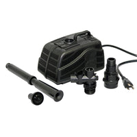 Koolatron Pond Jet 530 GPH Pond Pump Kit with Access-Protective Outer Shell to prevent debris from entering the pump