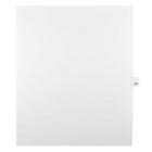 Mark Maker Legal Exhibit Index Tab White Single Tabs, 1/25th Cut, Letter Size, No Holes, Number 139, 25 Pack-White Single Tabs, 1/25th Cut