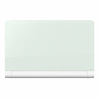 Quartet Horizon Premium Magnetic Glass Dry-Erase Board - 50" x 28"-Superior surface: tempered safety glass will not stain or ghost
