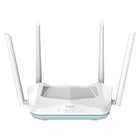 D-Link R15 AX1500 Dual Band Wi-Fi Smart Router - White-Next-generation speeds up to 1.5 Gbps built for the modern device-dense smart home