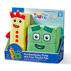 Hand2Mind Numberblocks 3 & 4 Playful Pals Plush - Multicolor-These Numberblocks Playful Pals can hold hands