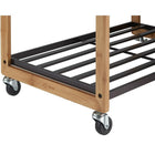 TRINITY 3-Bag Laundry Cart, Bronze (TBFPBR-2103)-Weight capacity of sorter (evenly distributed): 15 lbss per bag / 66 lbss total