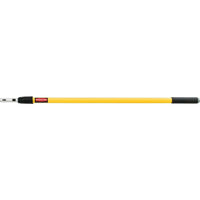 Rubbermaid HYGEN Quick-Connect Straight Extension Handle-Lightweight aluminum construction for improved productivity