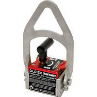 Mag-Mate Dynamic Lift Magnets, Overall Length: 5", Max Holding Capacity: 150, Top Rotating Locking On/Off Handle (DL0150)-Max Holding Capacity: 150