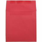 JAM Paper 6 x 6 Square Envelopes, Brite Hue Red Recycled, 250 Pack (2792270H)-Blank interior for personalized message