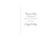 Rosedale 5-1/2" x 8" Formal As You Celebrate Your Birthday Greeting Cards And Envelopes, 12 Pack (15625)-Card shop quality greeting cards