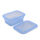 Minimal Silicone Food Storage Container - Blue - 860ml - Set of 2-FDA (US) and LFGB (EU) certified