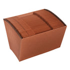 Pendaflex Expanding File, Legal Size, 1- 31, Red Fibre, Open-Portable file cabinet has built-in partitions for sorting letters, memos, cheques and mail