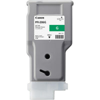 Canon PFI-206 Green Ink (300ml) for IPF 6400 / 6450-Green