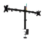 Kensington SmartFit Ergo Dual Extended Monitor Arm - Black (55409)-Extendable arms let you easily adjust the distance of your monitors (up to 399mm/15.7")