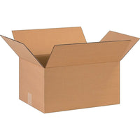 Staples Corrugated Shipping Box - 16" L x 12" W x 8" H - Kraft - 25 Pack-Brown/Kraft