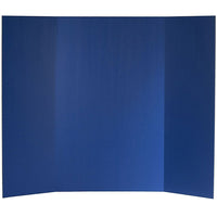 Flipside Products Corrugated Project Board, 1-Ply, 36" x 48", Blue, Box of 24-Use for Science Fairs, Birthday Parties, or any event for display purposes