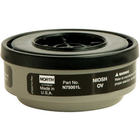 Honeywell North N Series Respirator Cartridges, Gas/Vapour Cartridge, Organic Vapour - 5 Pack-Filter/Cartridge Description Organic Vapour