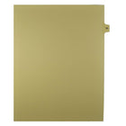 Mark Maker Legal Exhibit Index Tab Buff Single Tabs, 1/15th Cut, Letter Size, No Holes, Number 33, 25 Pack-Buff Single Tabs, 1/15th Cut