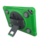 CTA Digital Magnetic Splash-Proof Case with Metal Mounting Plates for 10.2" iPad Gen 7 and 8, Air 3, 10.5" Pro - Green-Durable impact shielding