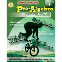 eBook: Mark Twain 404030-EB Jumpstarters for Pre-Algebra - Grade 6 - 8-You will receive two emails: one confirming your entire order, and one with a "Download Software" buttonYou can download immediately or return to your email to download later