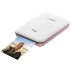 Canon IVY Mini Photo Printer - Rose Gold-All-in-one ink and paper cartridge prints high-quality water-resistant, fingerprint-proof photo prints with extra protective layer for preserving image quality and colour integrity.