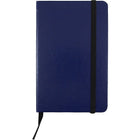 JAM Paper Hardcover Lined Notebook With Elastic Closure, Small, 3.75 x 5.63 Journal, Blue, 2 Pack (340526609g)-Size: 3 3/4" x 5 5/8"