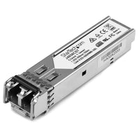 StarTech Gigabit Fiber SFP Transceiver Module, HP J4858C Compatible, MM LC with DDM, 1804 ft (J4858CST)-Delivers reliable Gigabit Ethernet connections for 1000Base-SX compliant networks